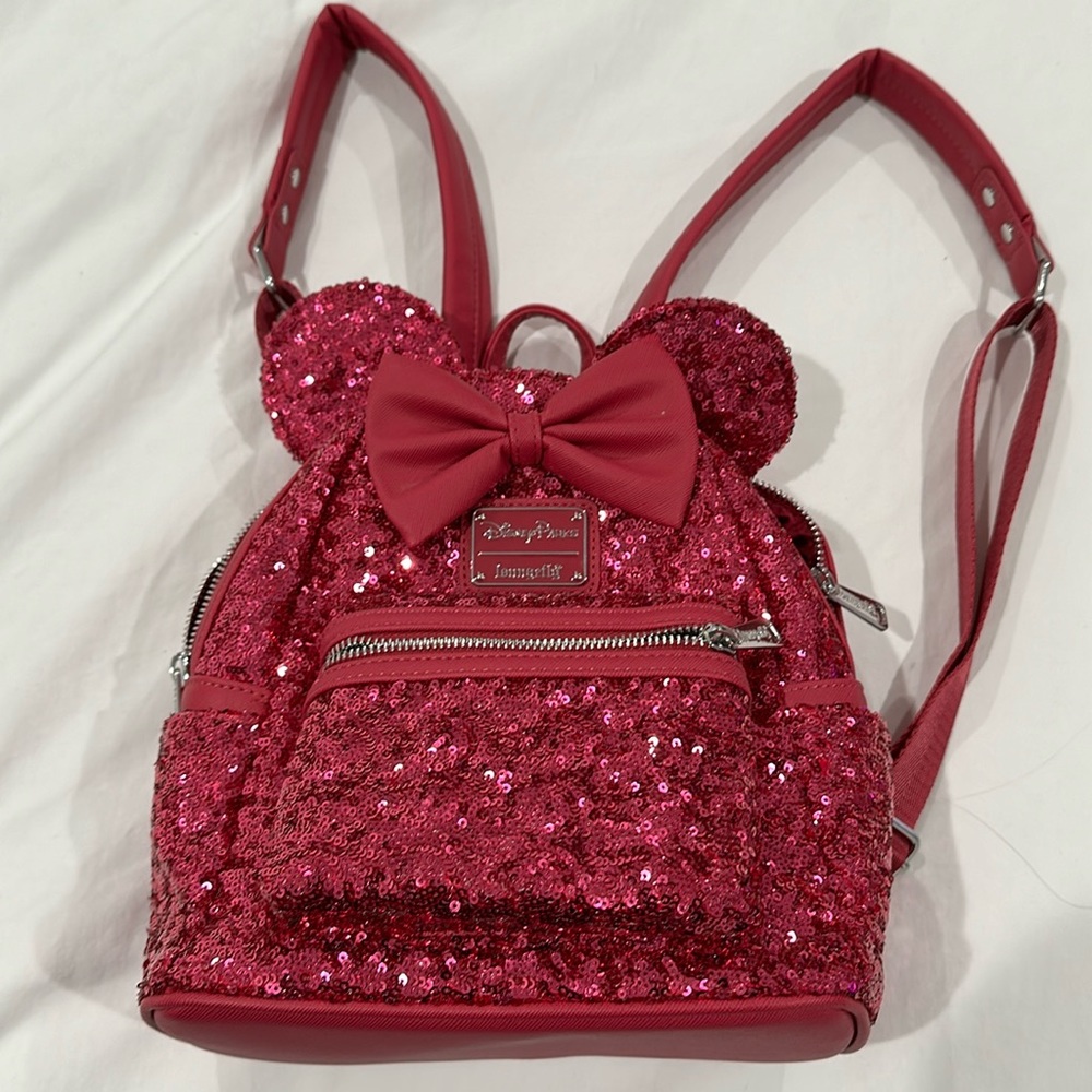 Disney Minnie Sequin Mini Backpack - image 1